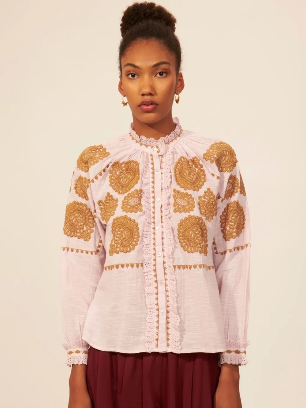 Antik Batik Embroidered Togala Blouse